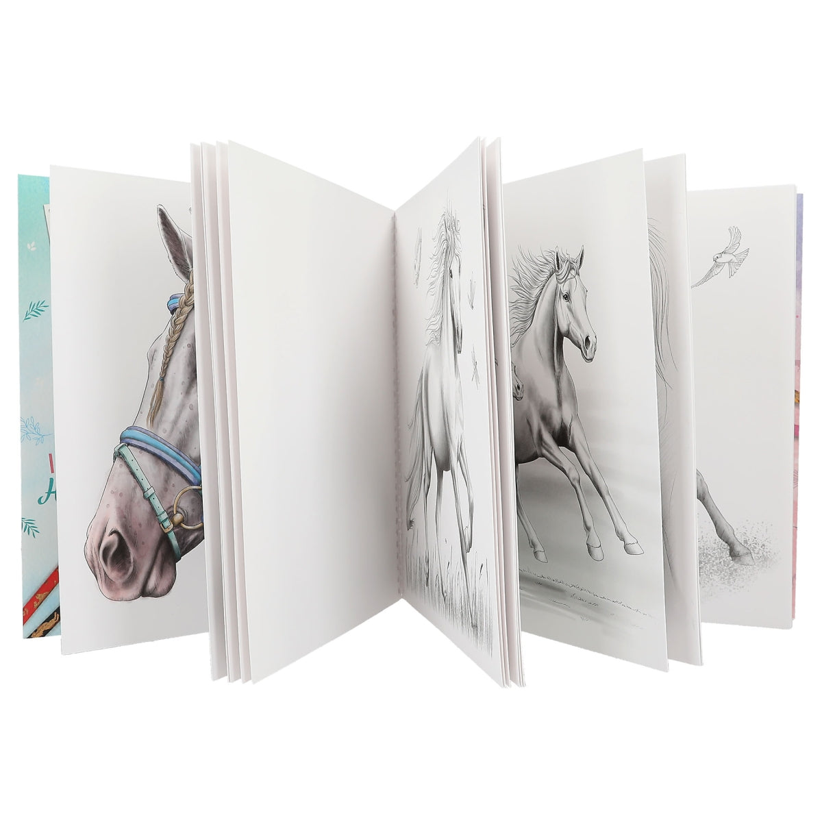 Top Model Miss Melody Hevonen Värityskirja