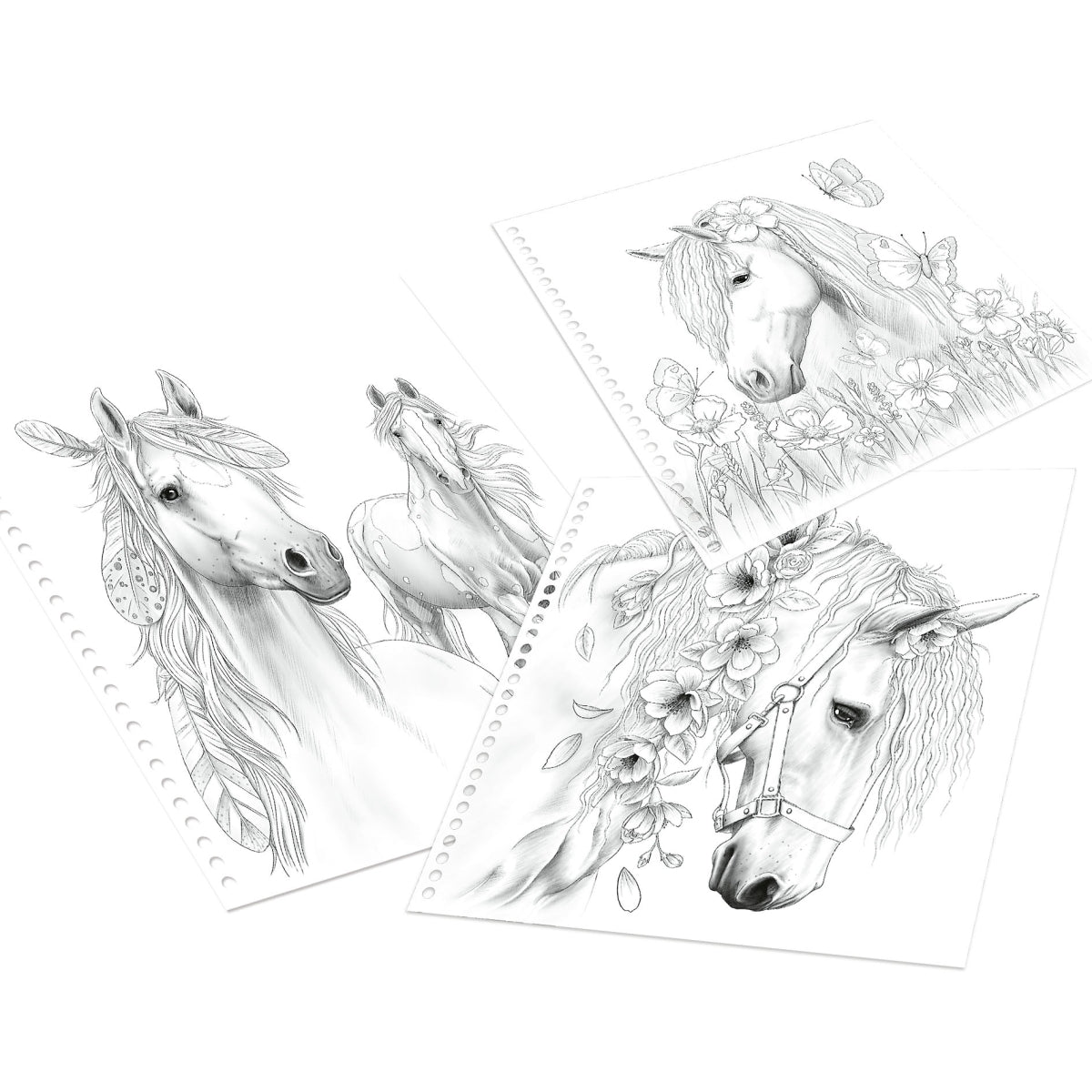 Top Model Miss Melody Hevonen Värityskirja