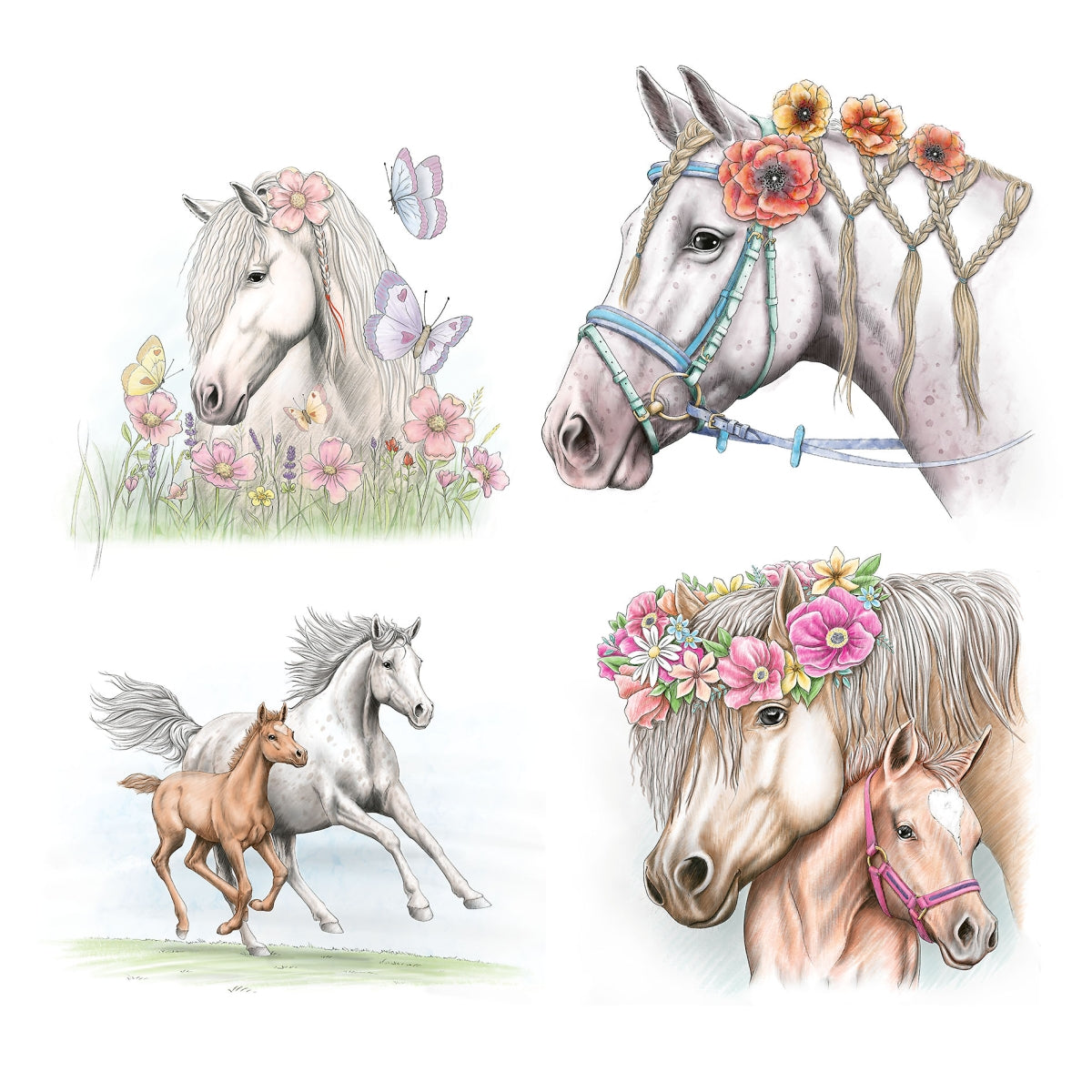 Top Model Miss Melody Hevonen Värityskirja