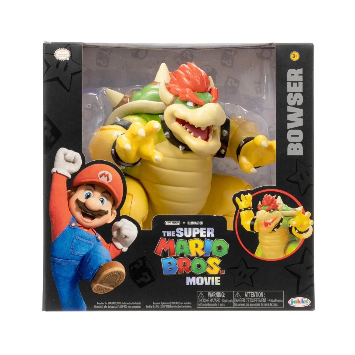 Super Mario Tulta Syöksevä Bowser Hahmo