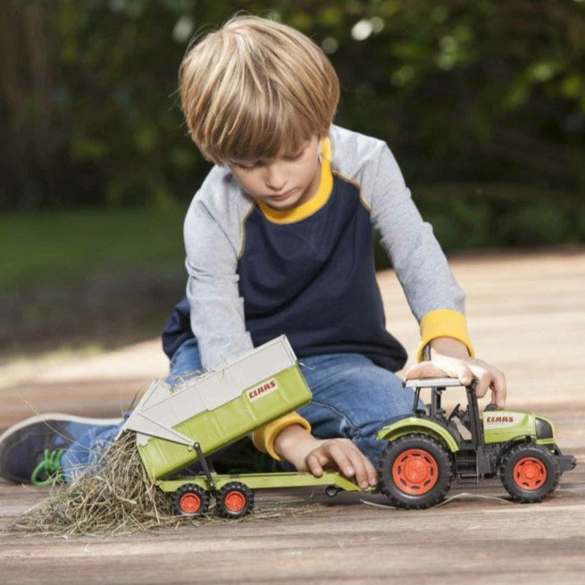 Dickie Toys Claas Ares Traktori ja Peräkärry