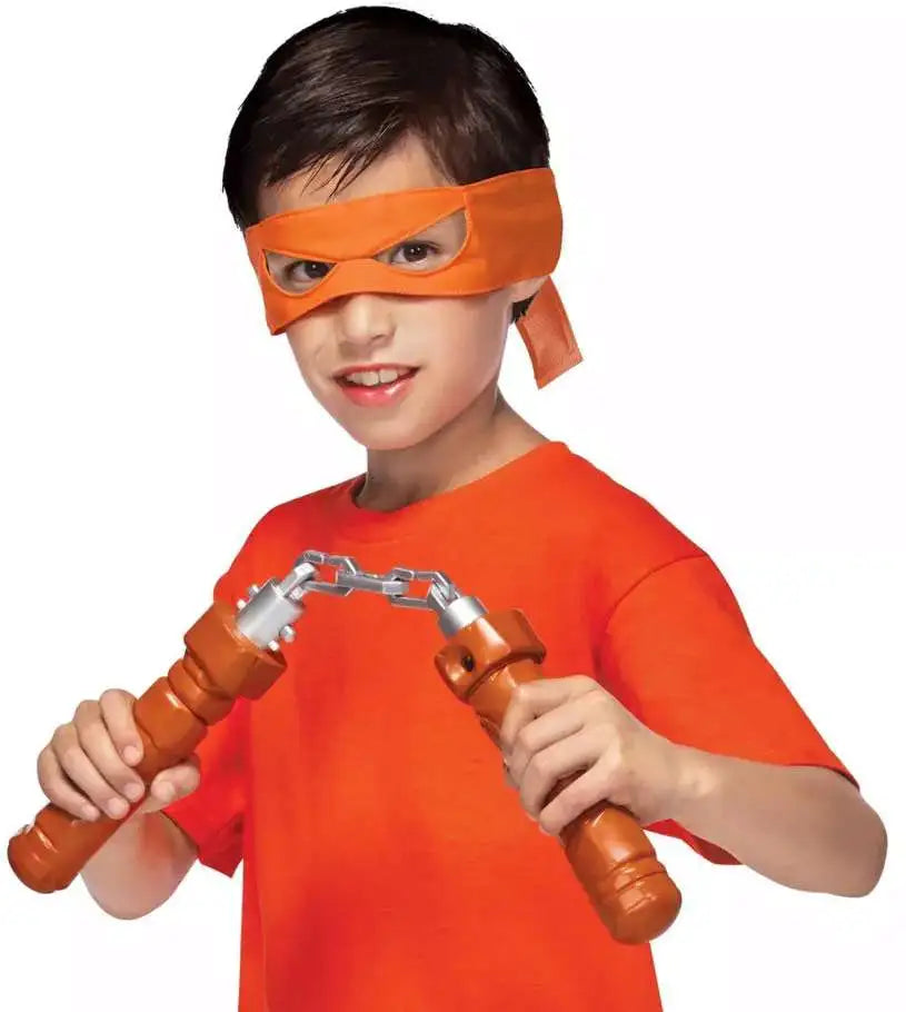 Teini-ikäiset Mutanttininjakilpikonnat Turtles Naamiais Varusteet Michelangelo