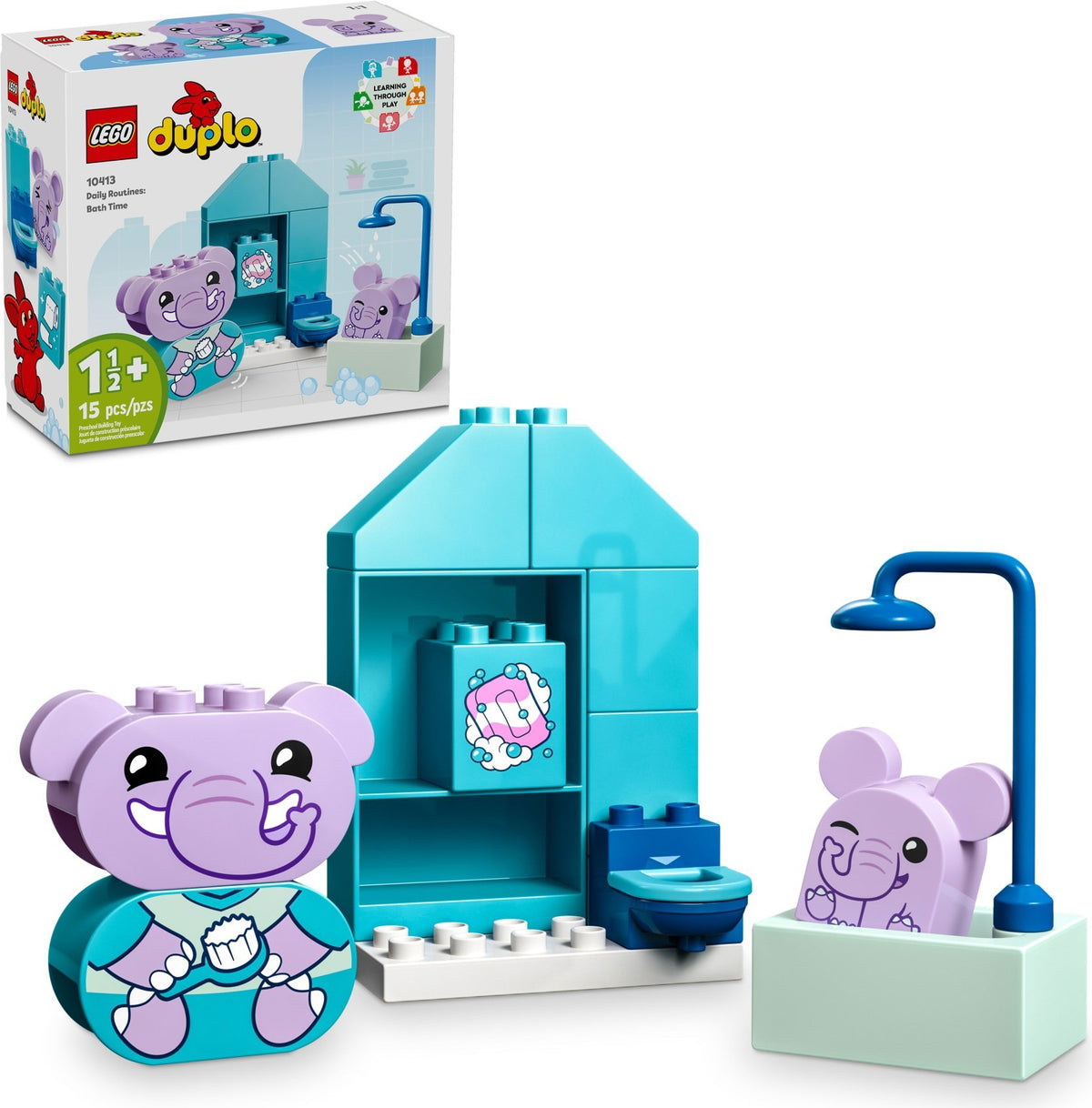 LEGO Duplo 10413 Päivätoimet: Kylpyhetki