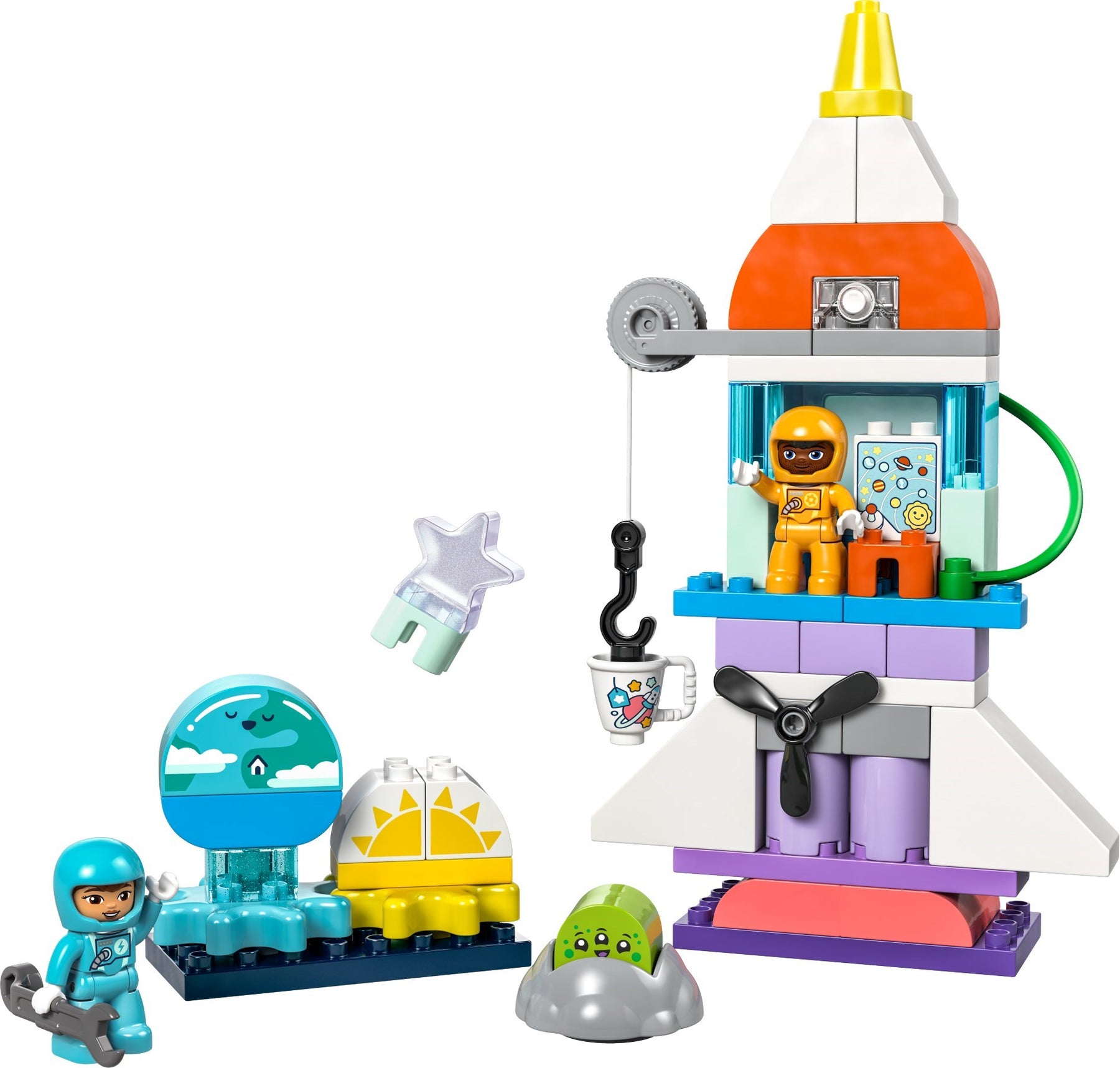 LEGO Duplo 10422 3-in-1-Avaruussukkulaseikkailu