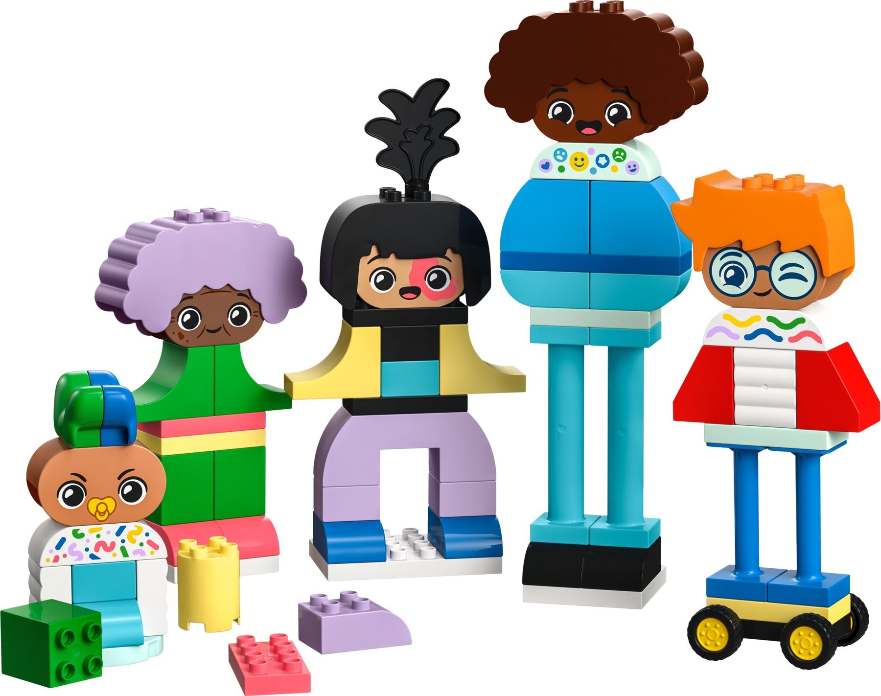 LEGO Duplo 10423 Rakenna Ihmisiä Isoine Tunteineen