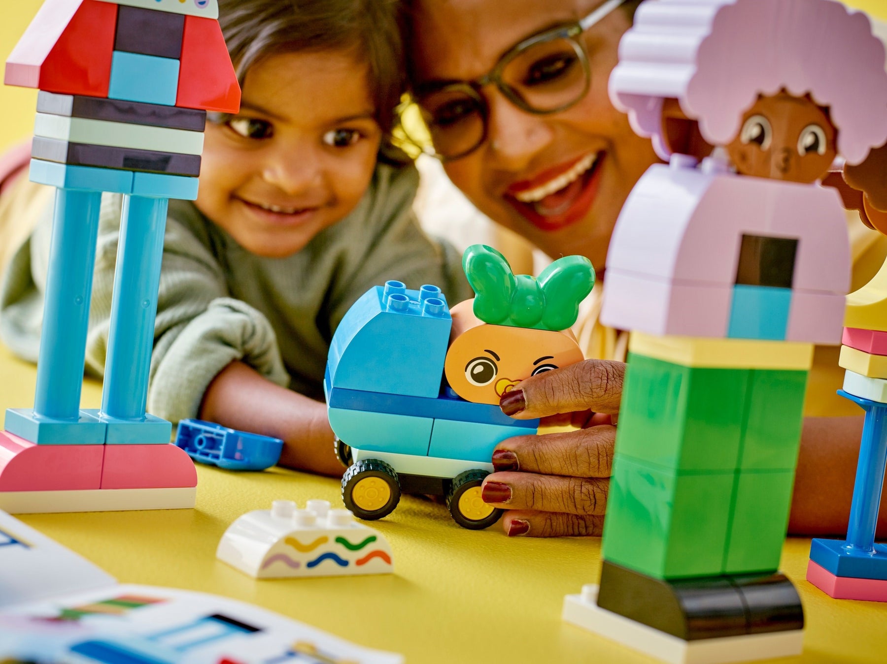 LEGO Duplo 10423 Rakenna Ihmisiä Isoine Tunteineen