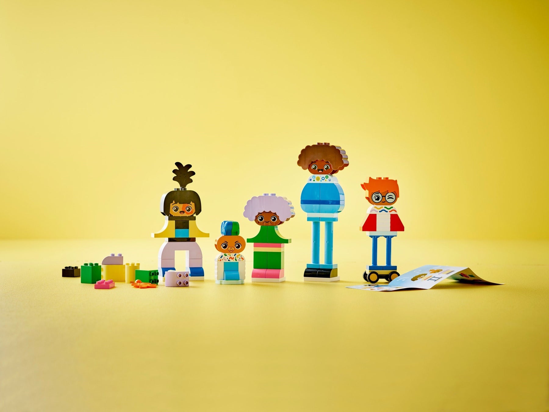 LEGO Duplo 10423 Rakenna Ihmisiä Isoine Tunteineen
