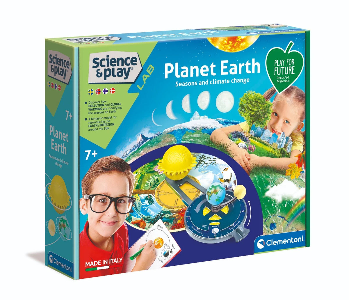 Clementoni Planettamme Maa Vuodenajat & Ilmastonmuutos