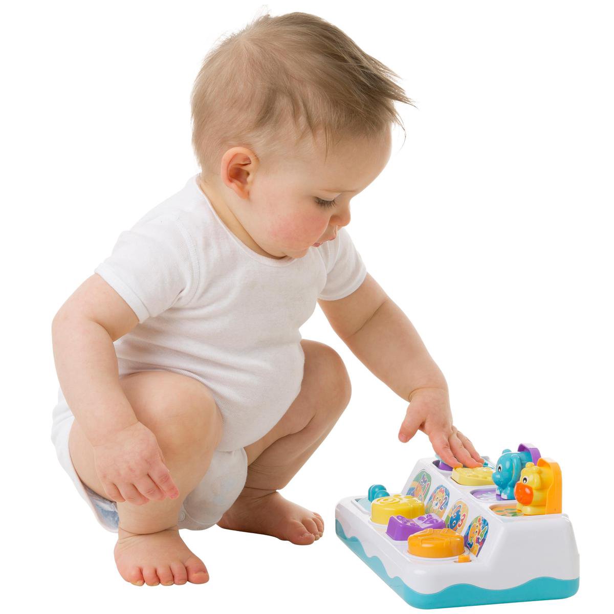 Playgro Viidakon Ystävykset Pop Up Leikki Äänillä ja Valoilla