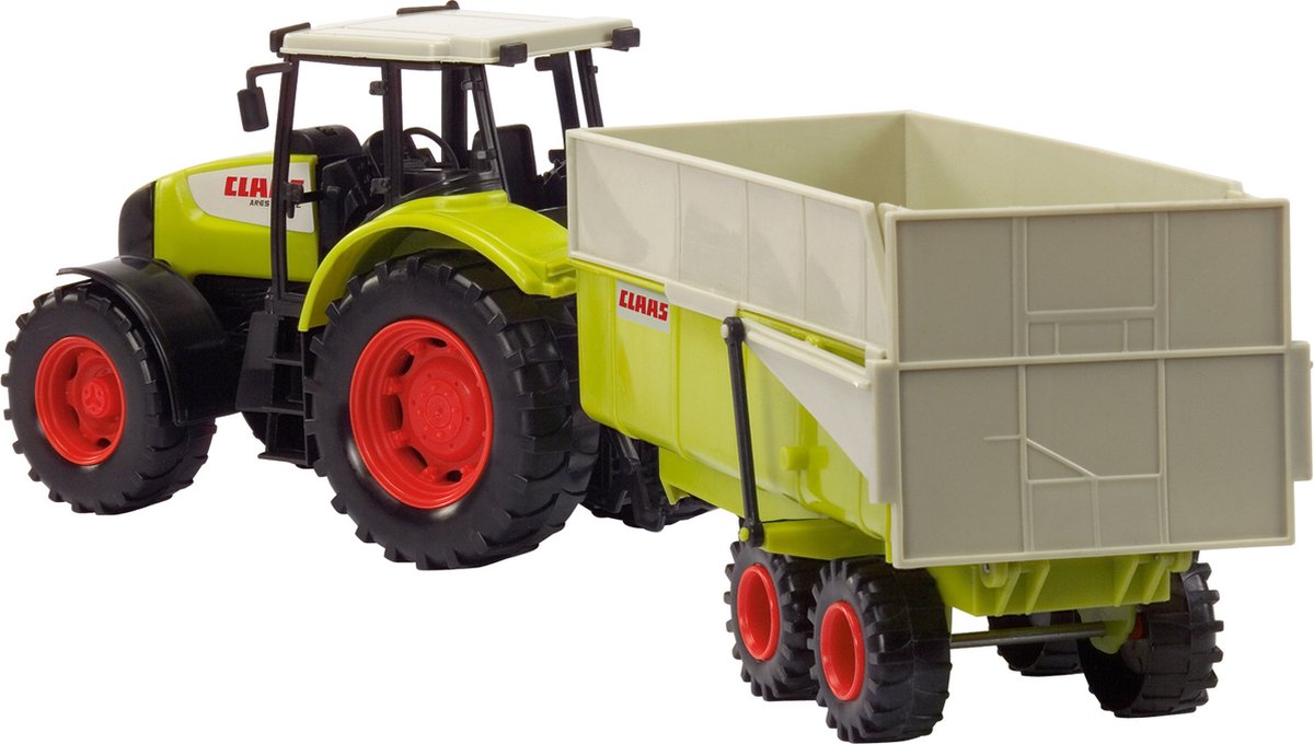 Dickie Toys Claas Ares Traktori ja Peräkärry