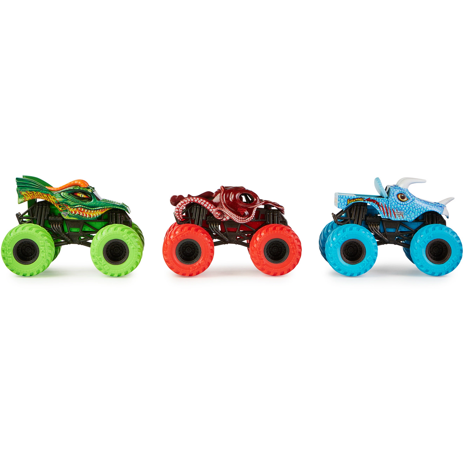 Monster Jam 1:64 Charged Beasts 3-pack