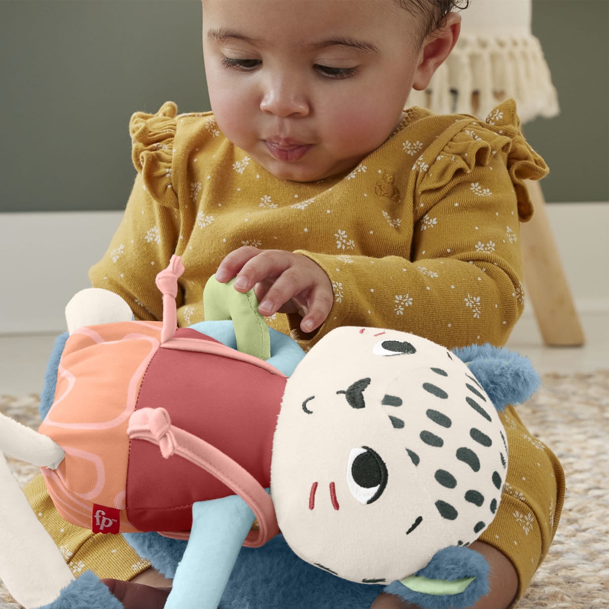 Fisher-Price Planet Friends Lumileopardi AKtiviteettipehmo