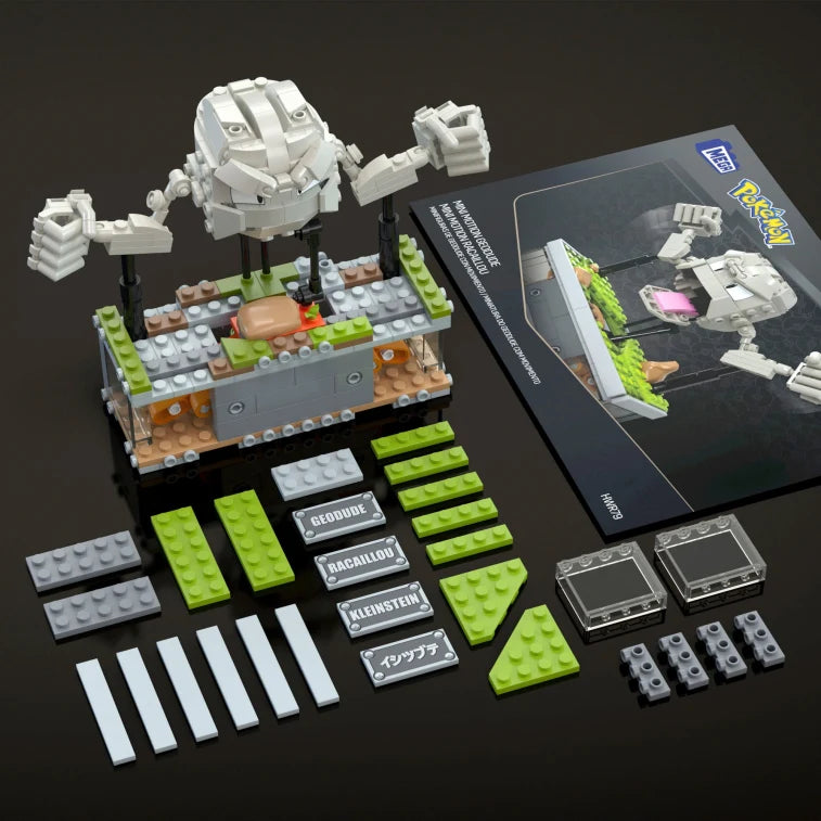 Mega Blox Pokemon MIni Motion Geodude Rakennussetti