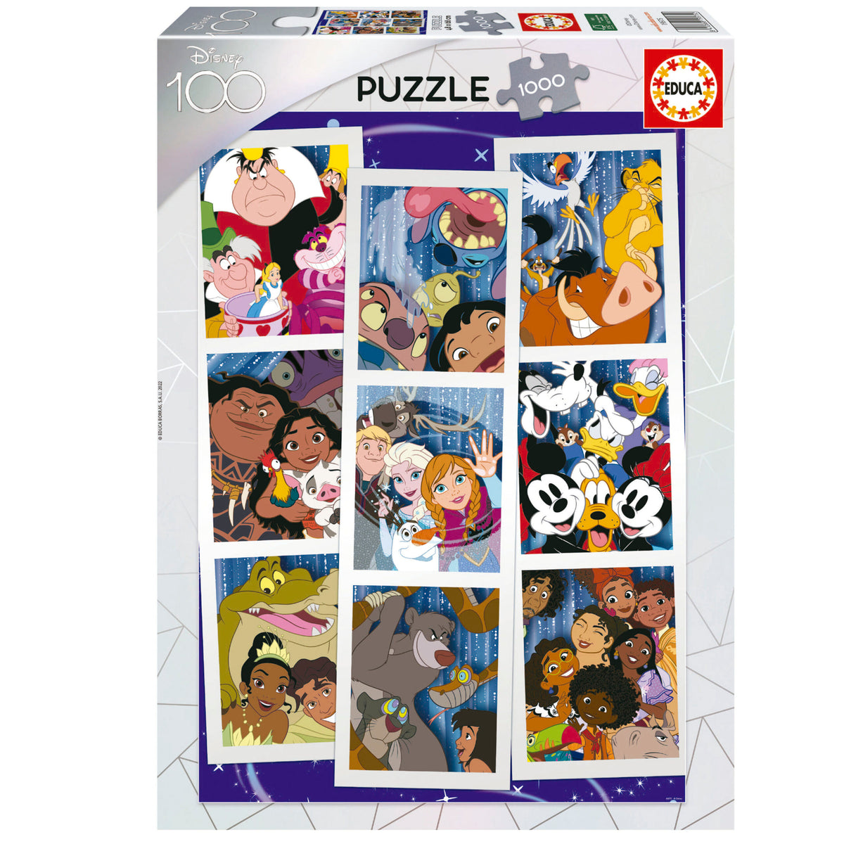 Educa 1000 Palan Palapeli Disney 100 Collage