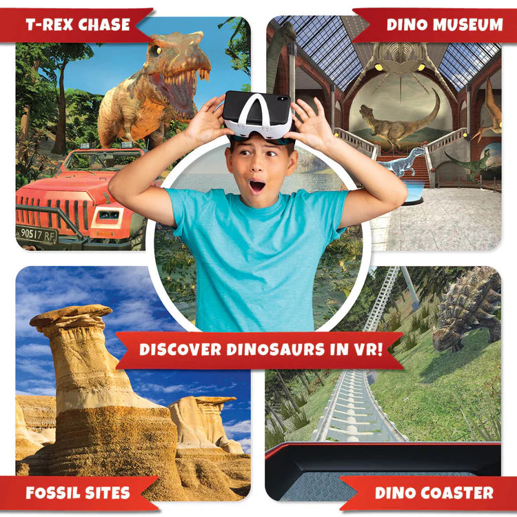 Abacus Interaktiivinen Puuhasetti VR Dinosaurusten Kaivaukset
