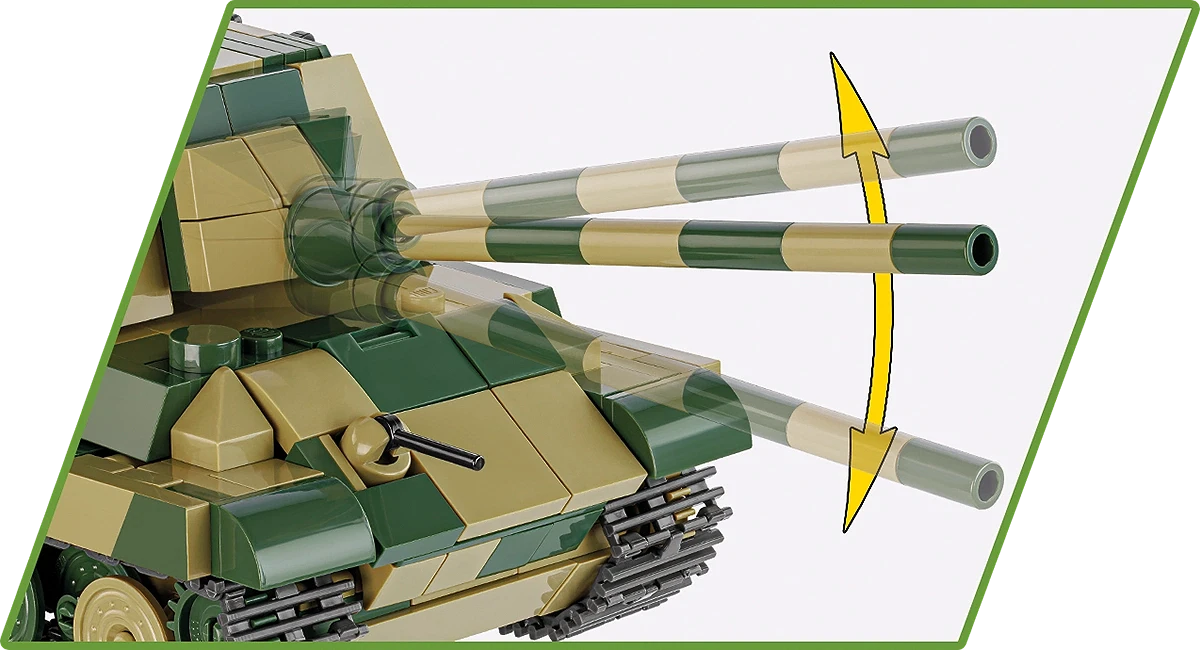 Cobi Hc Wwii Panzerjager Tiger Ausf.B Rakennettava Panssari 528 Osaa