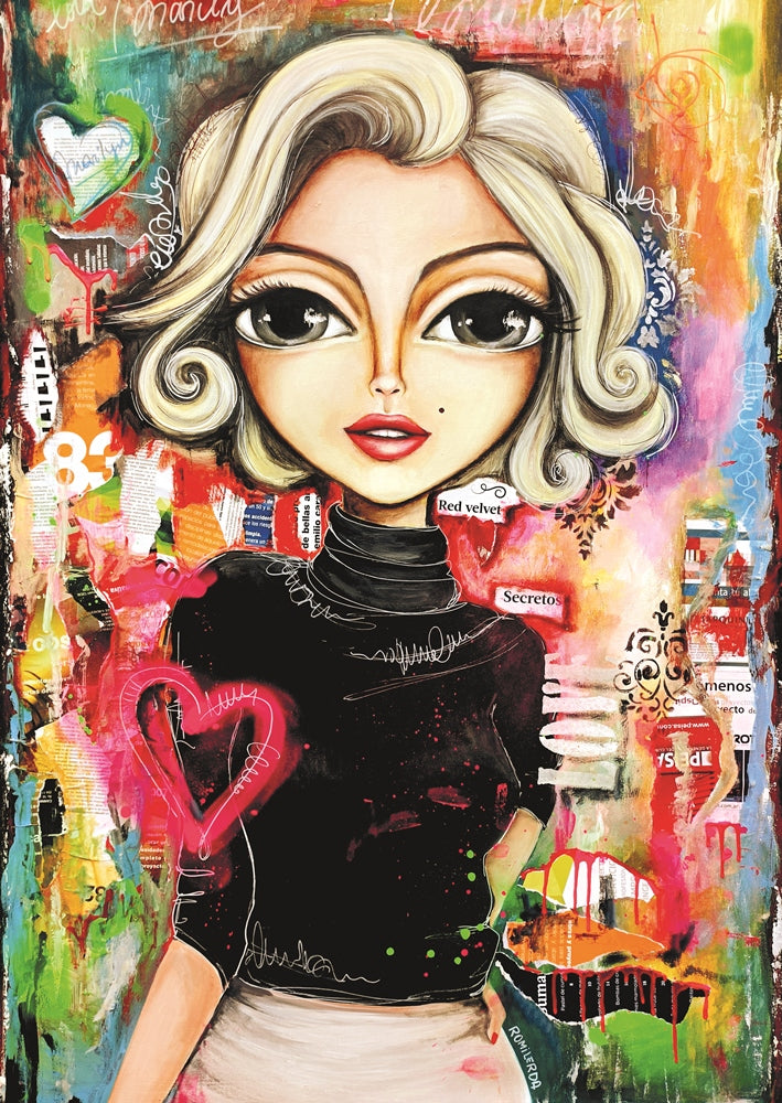 Magnolia Puzzles 1000 Palan Palapeli Marilyn