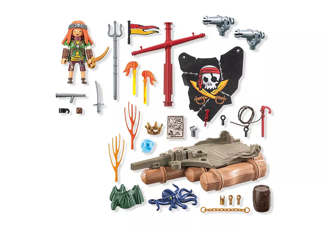 Playmobil 71794 Merirosvon Lautta Ja Aarre