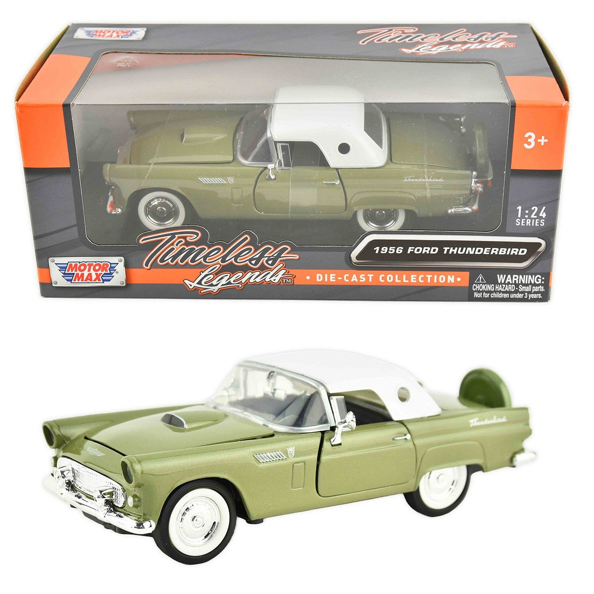 Timeless Legends 1956 Ford Thunderbird 1:24