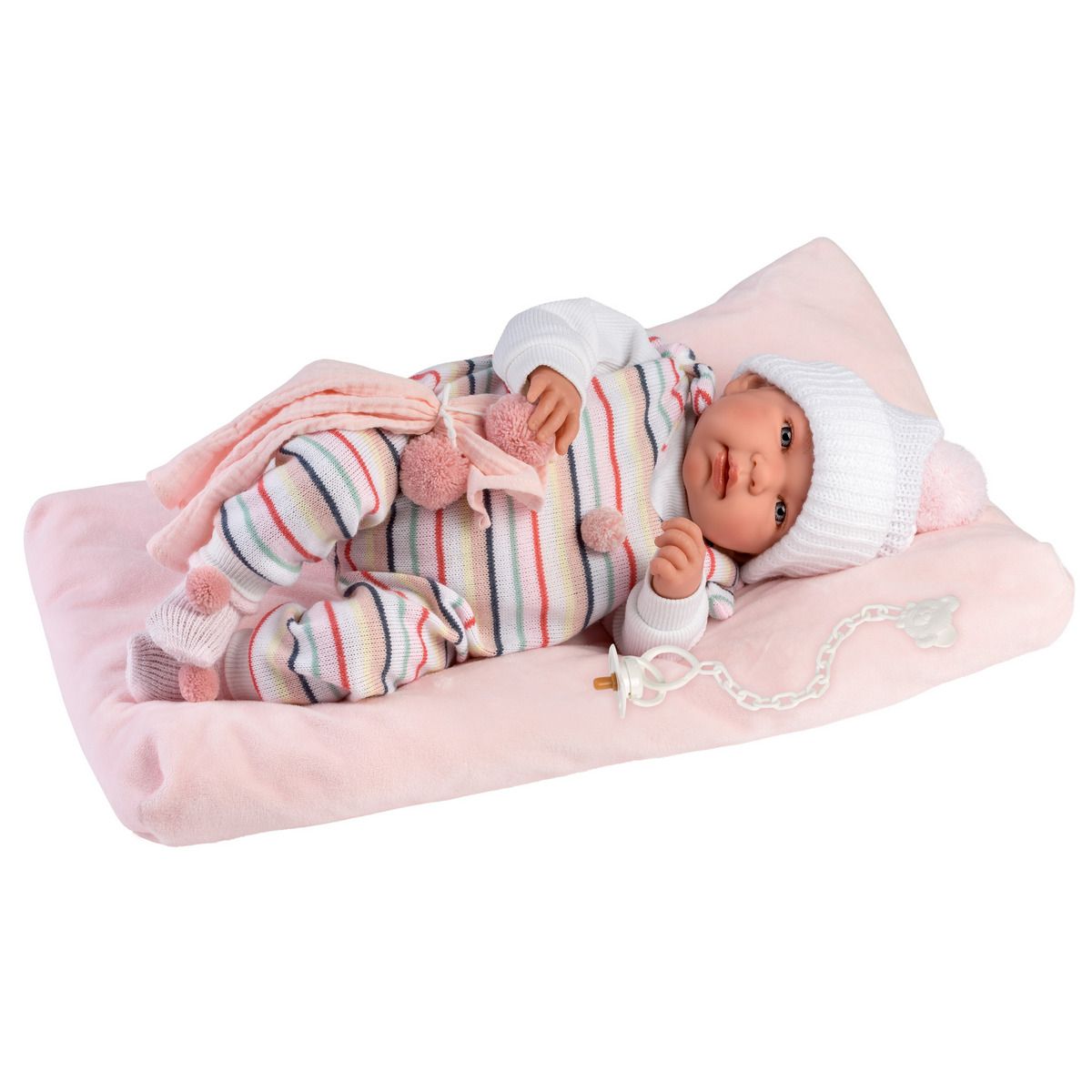 Llorens Nukenvaate 44cm Raidallinen Haalari ja Unialusta