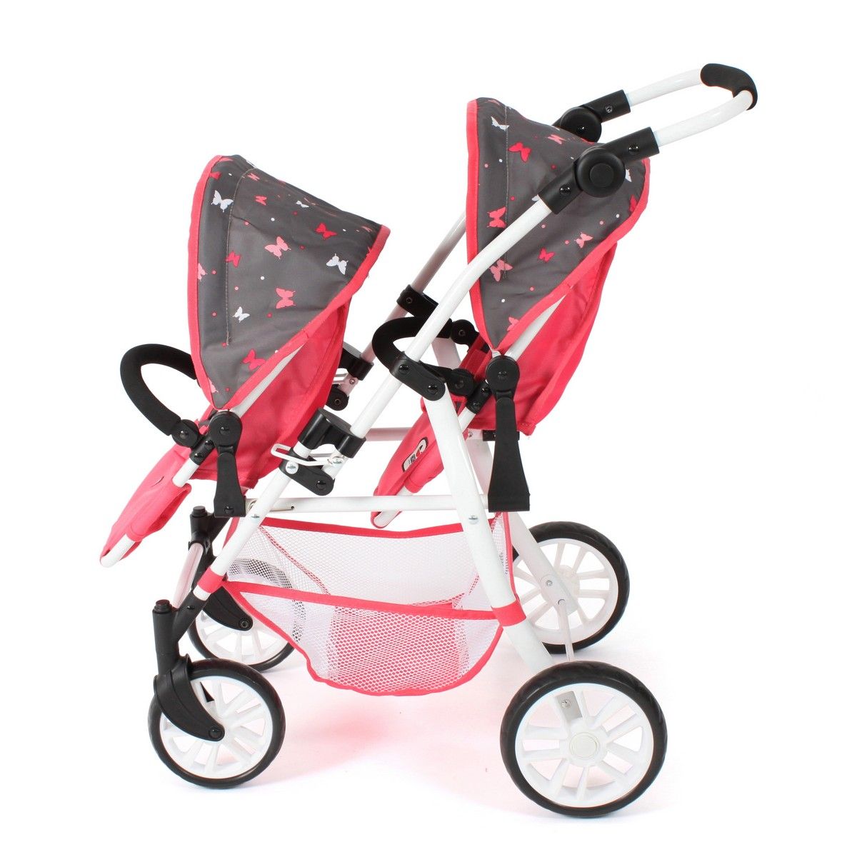 Bayer Chic Kaksostenrattaat Lila/Pinkki Perhonen