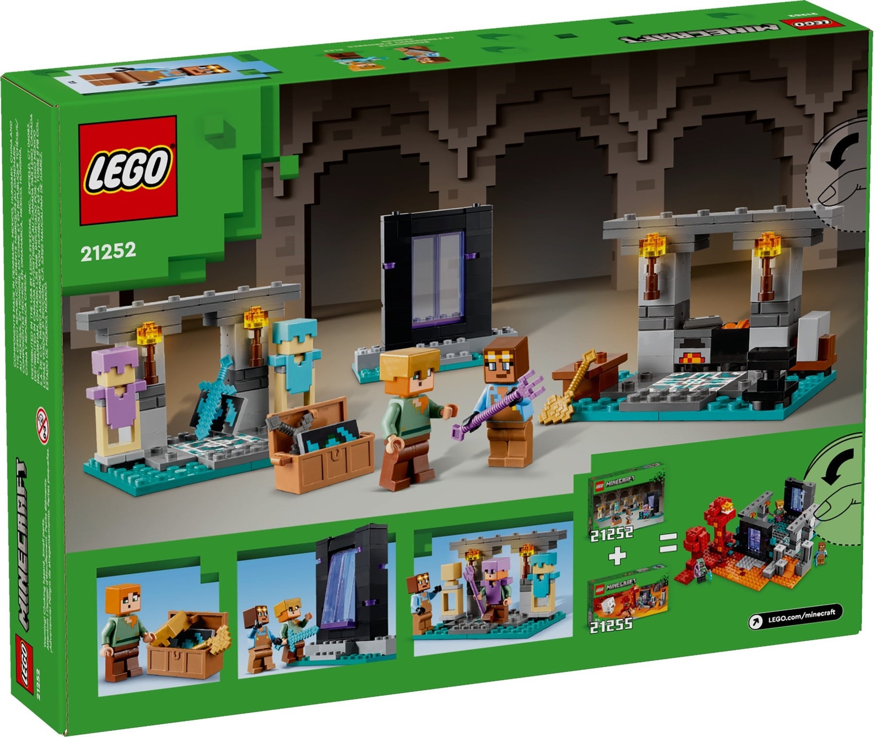 LEGO Minecraft 21252 Asevarasto