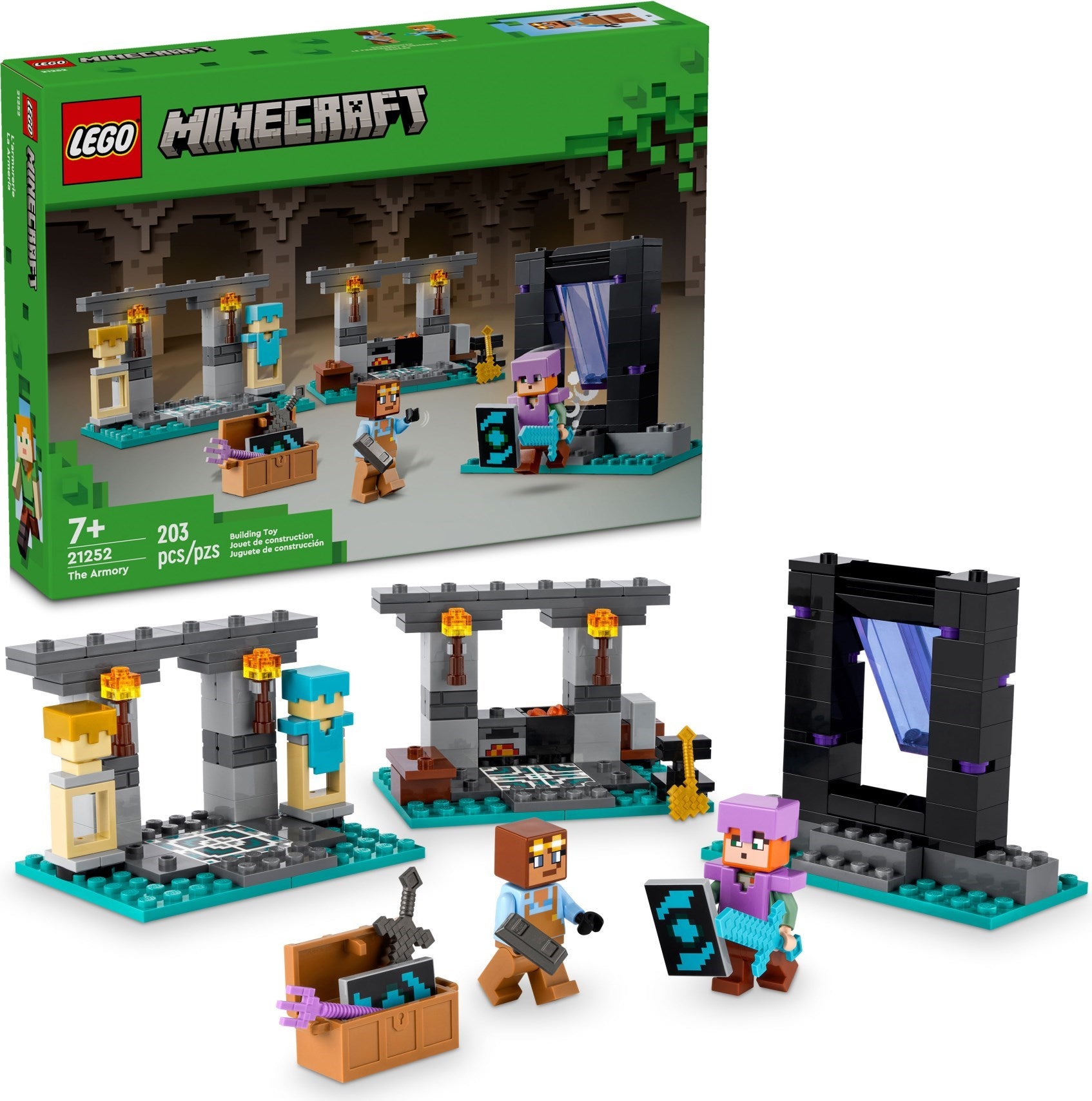 LEGO Minecraft 21252 Asevarasto