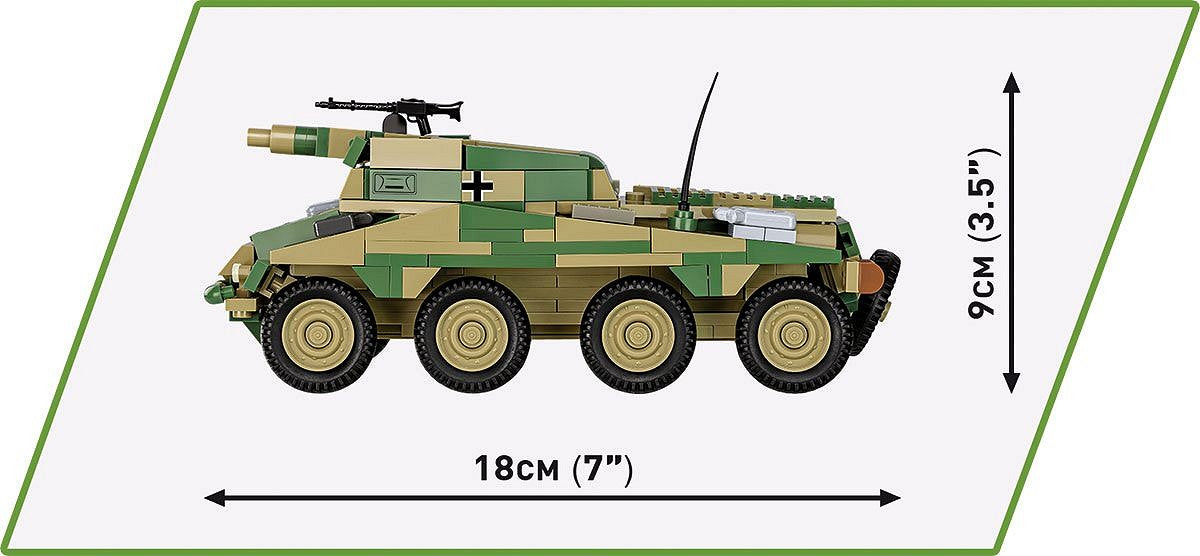 Cobi 2288 Sd.Kfz. 234/3 Stummel Koottava Panssarivaunu