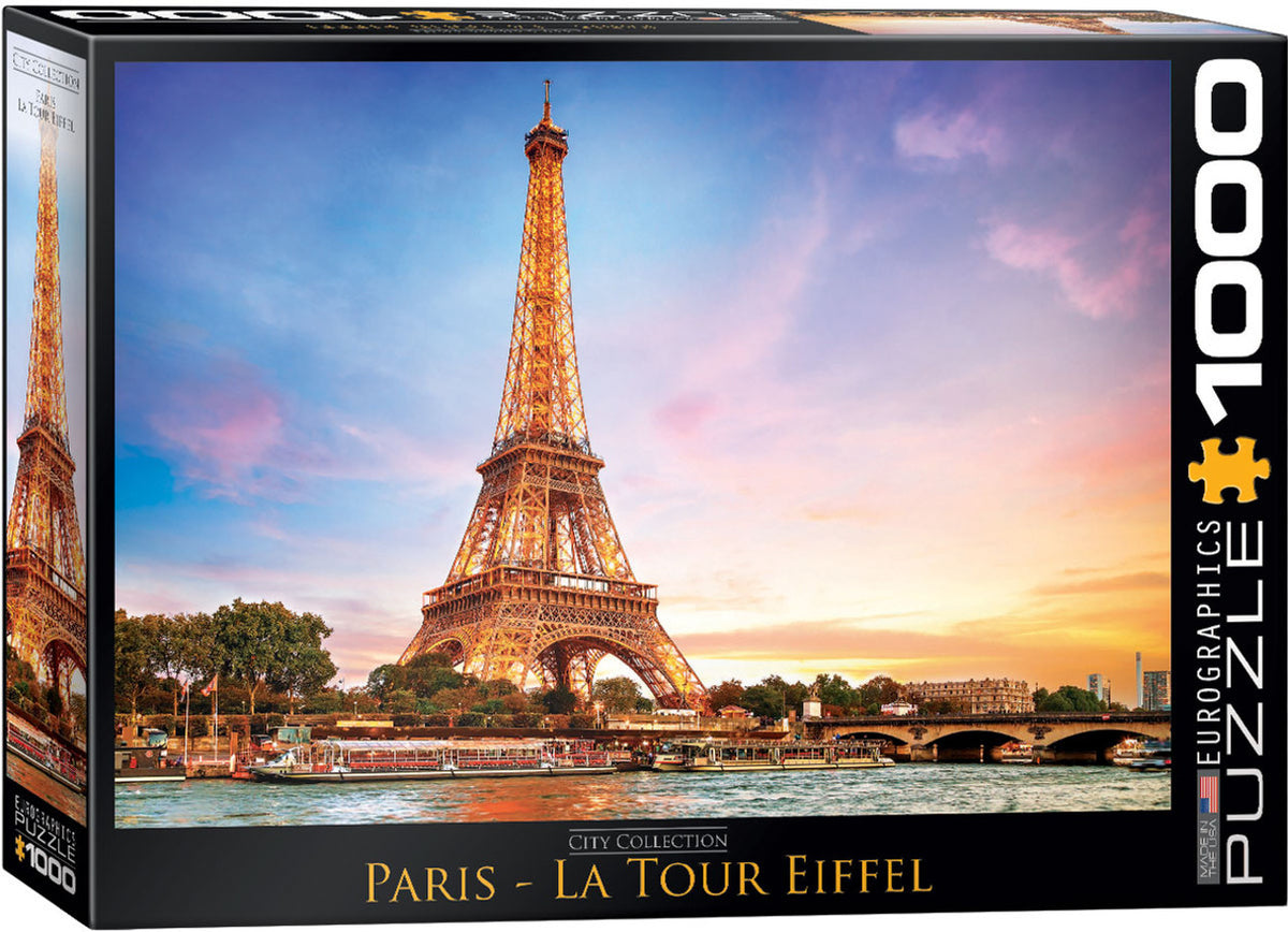 Eurographics 1000 Palan Palapeli Paris - La Tour Eiffel