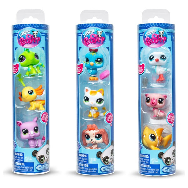 Littlest PetShop Hahmopakkaus 3 kpl Lajitelma