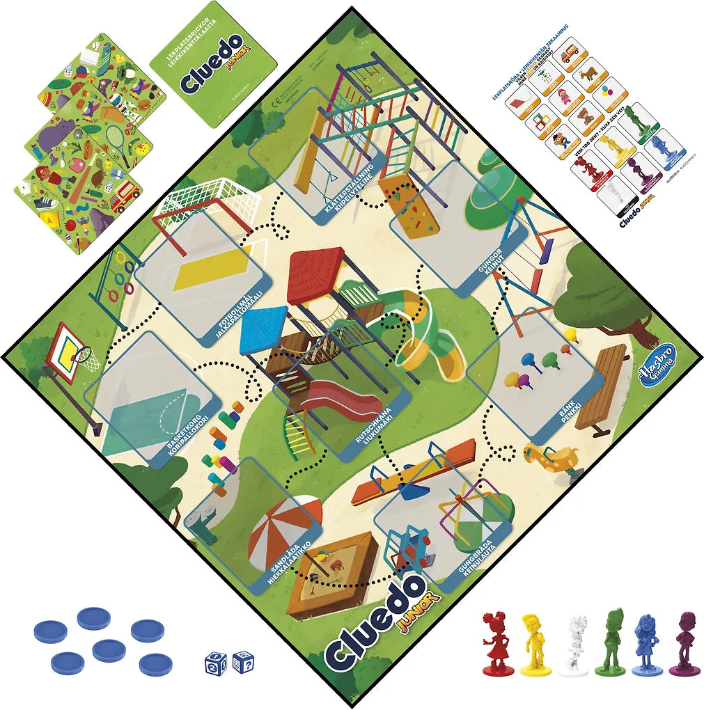 Cluedo Junior Lautapeli 2-in-1