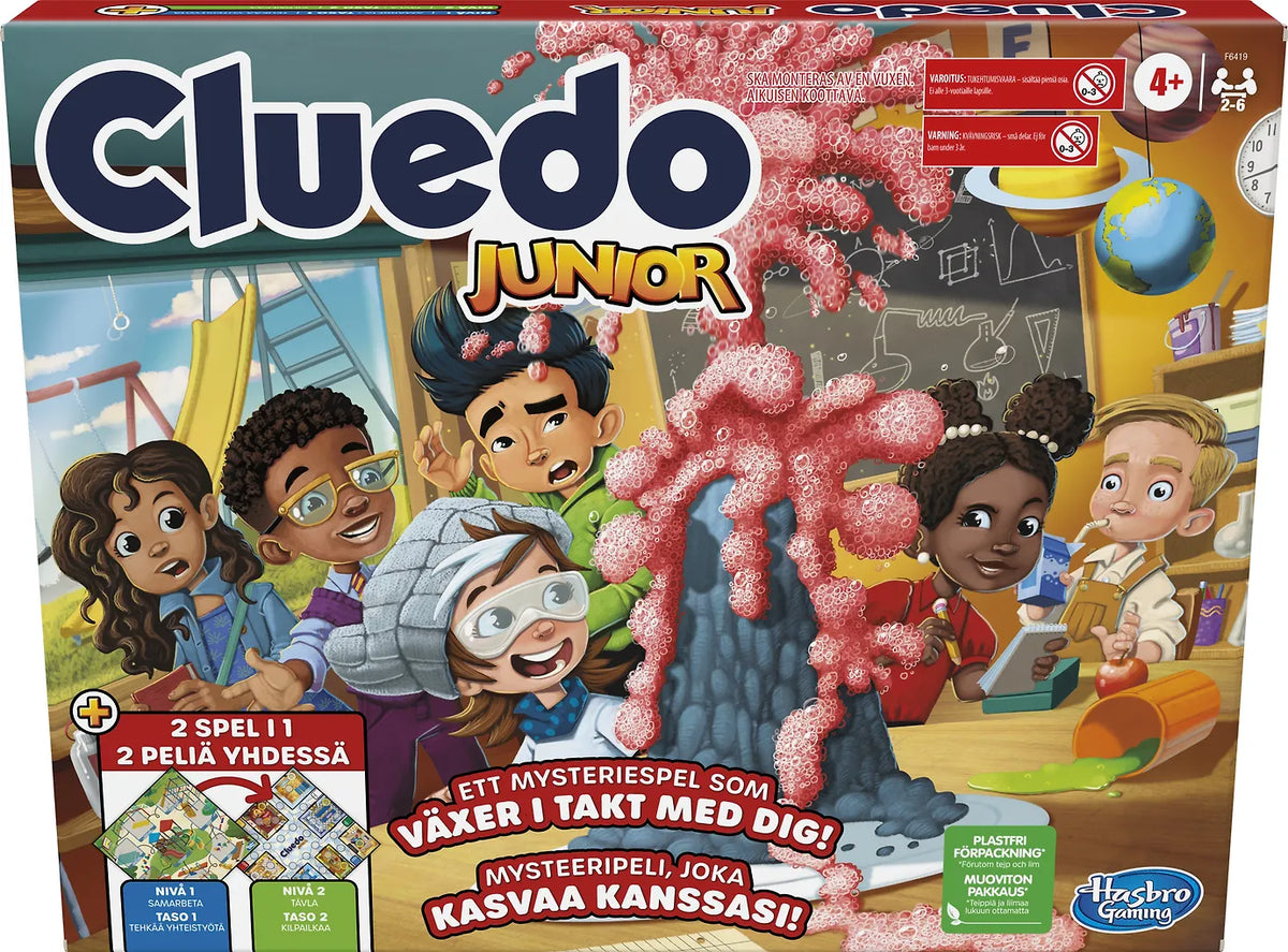 Cluedo Junior Lautapeli 2-in-1