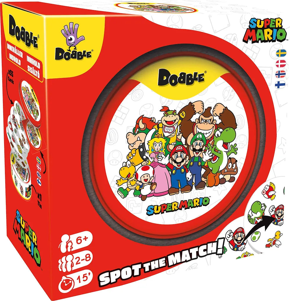 Dobble Korttipeli Super Mario