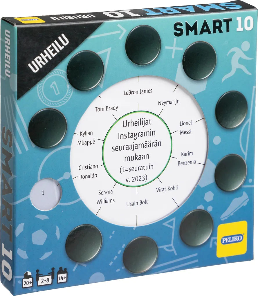 Smart10 Lisäkysymykset Urheilu