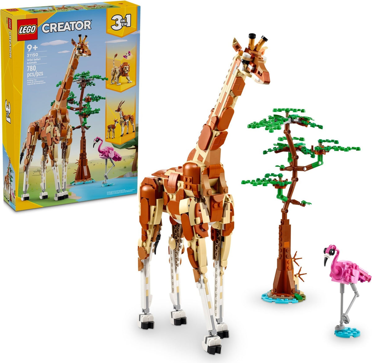 LEGO Creator 31150 Safarin Villieläimet
