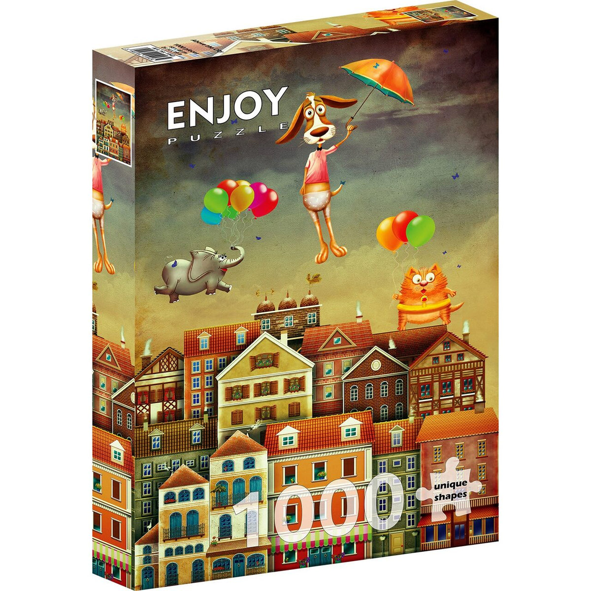 Enjoy Puzzle 1000 Palan Palapeli Above The City