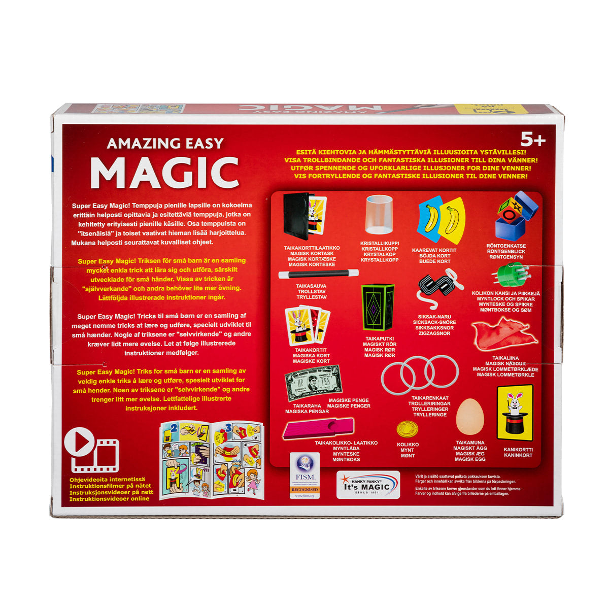 Amazing Easy Magic Taikasetti 20 Temppua