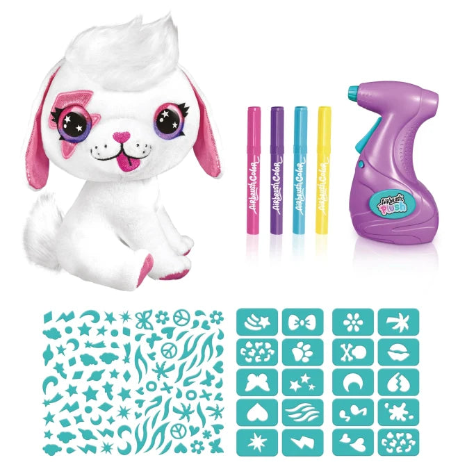 Airbrush Plush Puppy Värjättävä Pehmolelu
