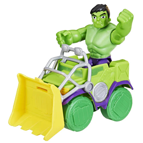 Marvel Spidey Hulk ja Ajoneuvo