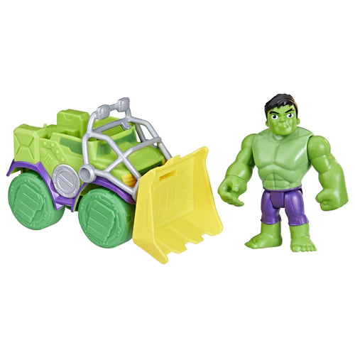 Marvel Spidey Hulk ja Ajoneuvo