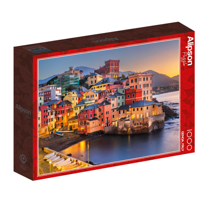 Alipson Puzzle 1000 Palan Palapeli Genoa, Italy
