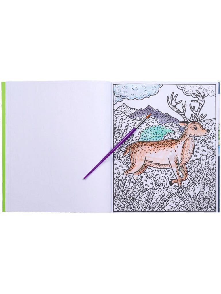 Oppi ja Ilo Maalaa Vedellä Villieläimet