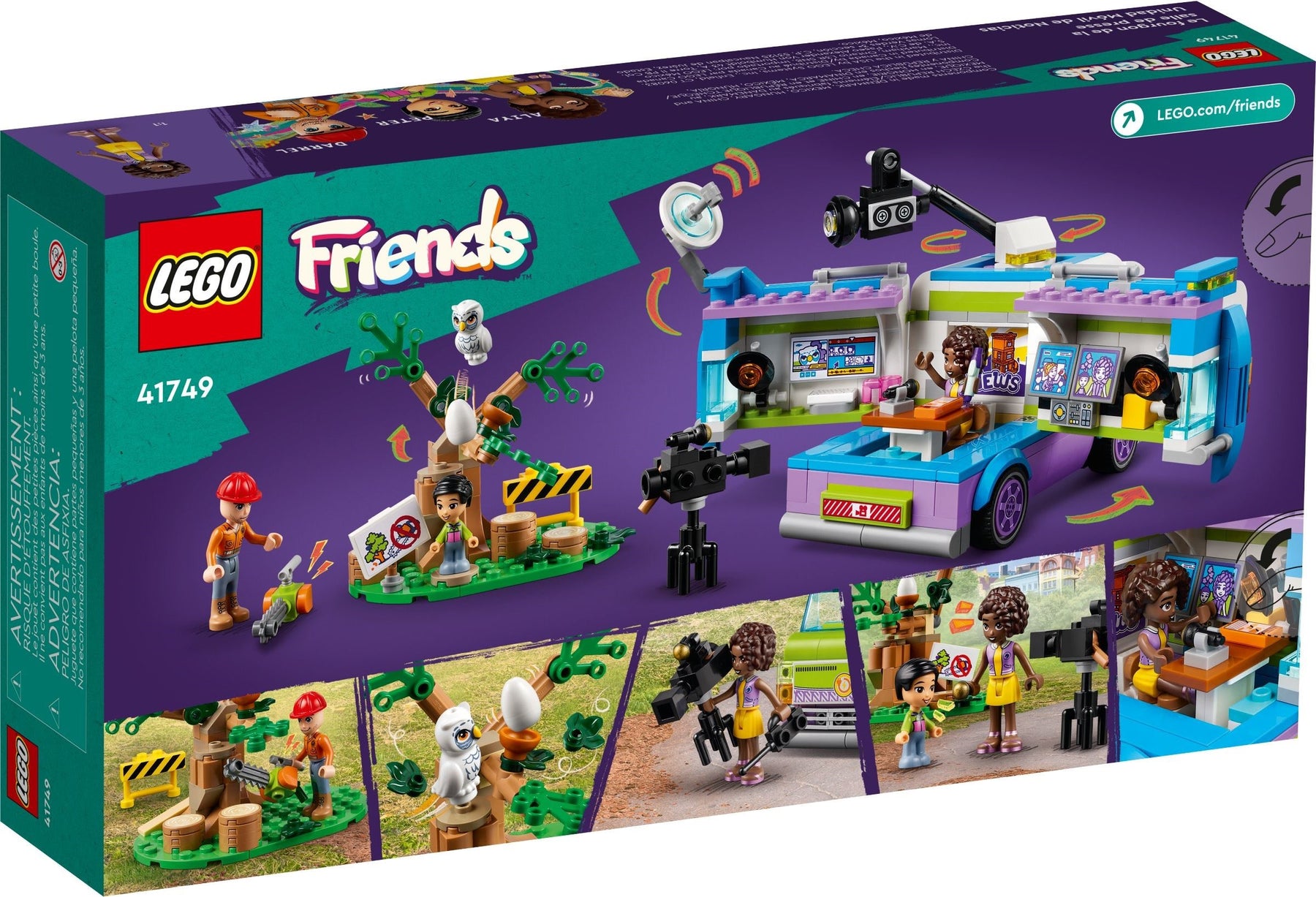 LEGO Friends 41749 Uutisauto