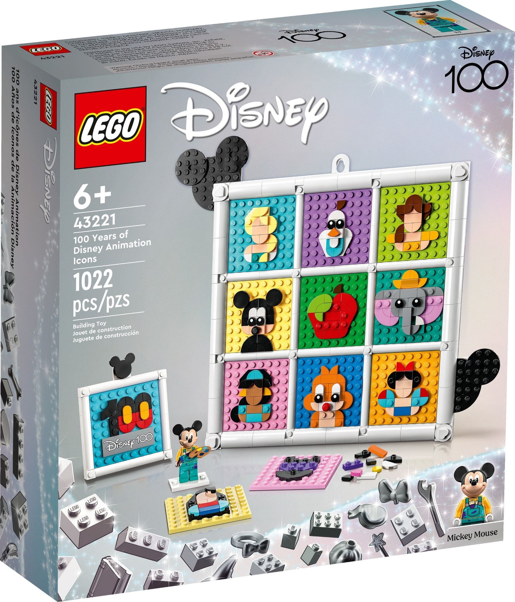 LEGO Disney 43221 100 Vuotta Disneyn Animaatioita