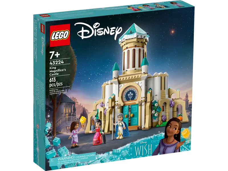 Lego 43224 Disney Wish Kuningas Magnificon linna
