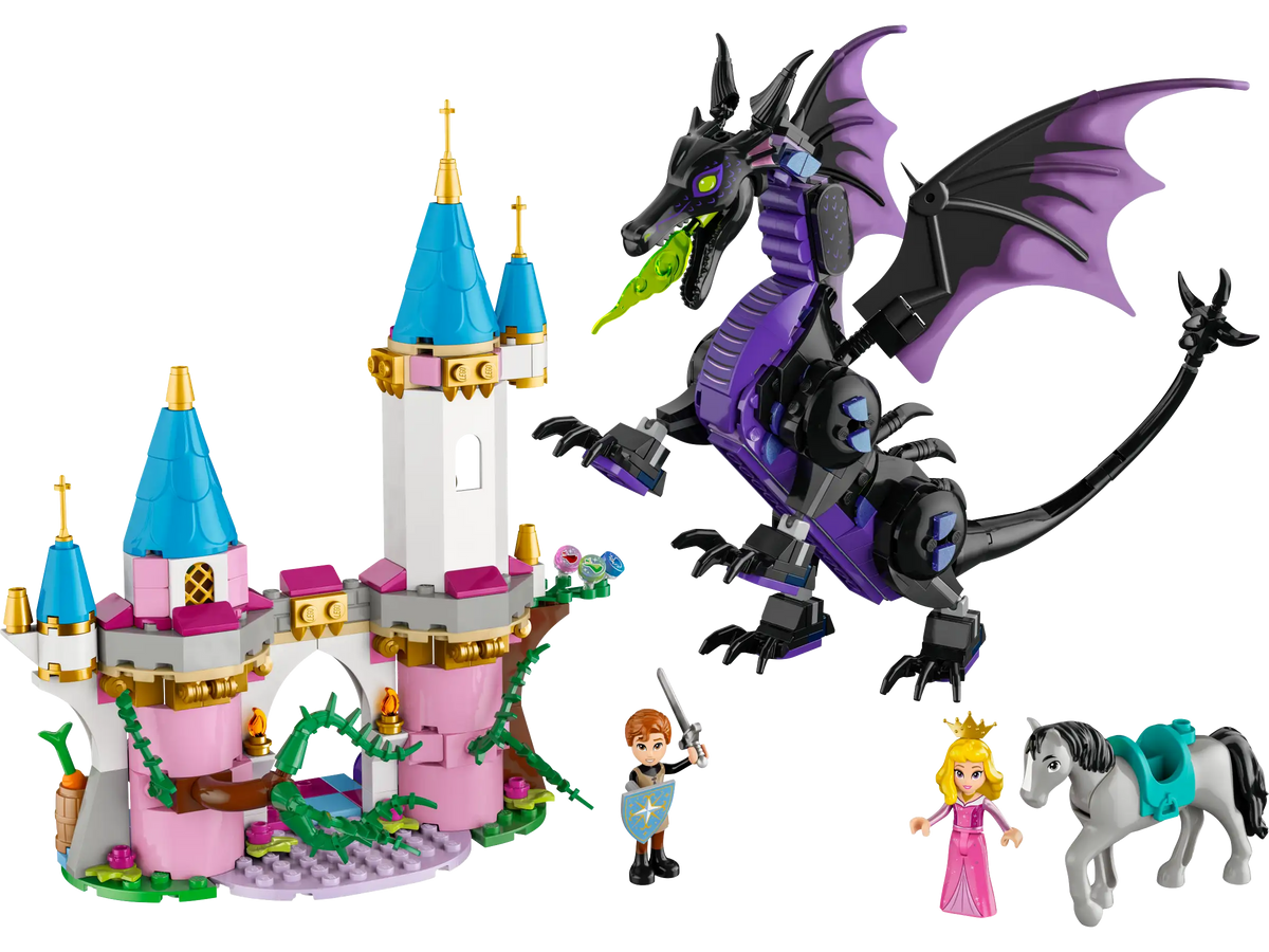 Lego Disney 43240 Pahatar Lohikäärmeenä