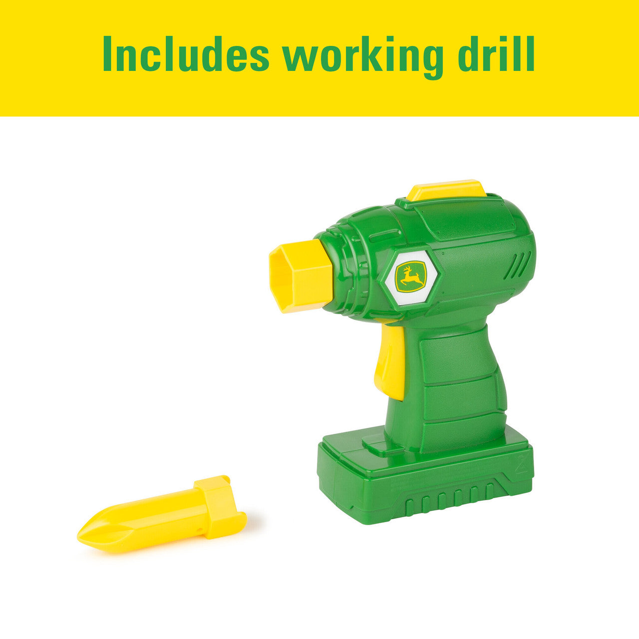 John Deere Build-A-Buddy Activity Board and Drill Aktiviteettilauta ja Pora
