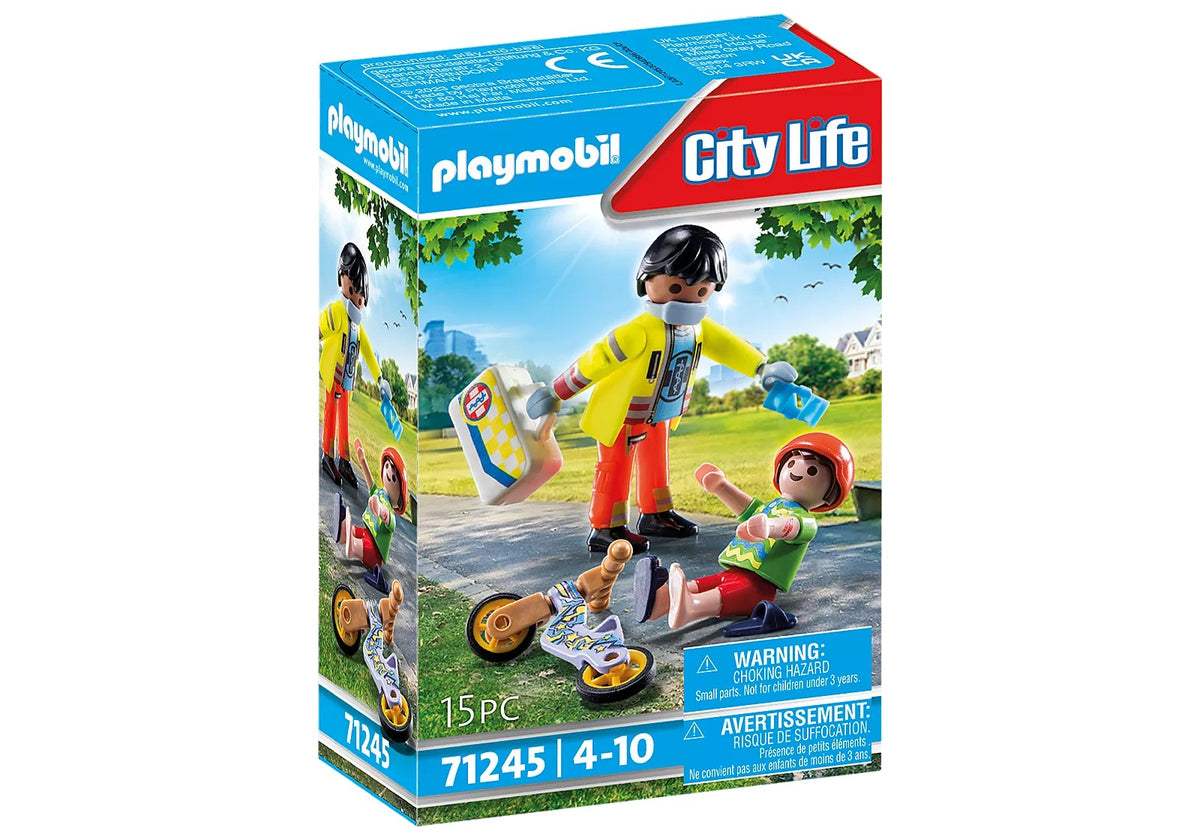 Playmobil City Life 71245 Ensihoitaja ja Potilas