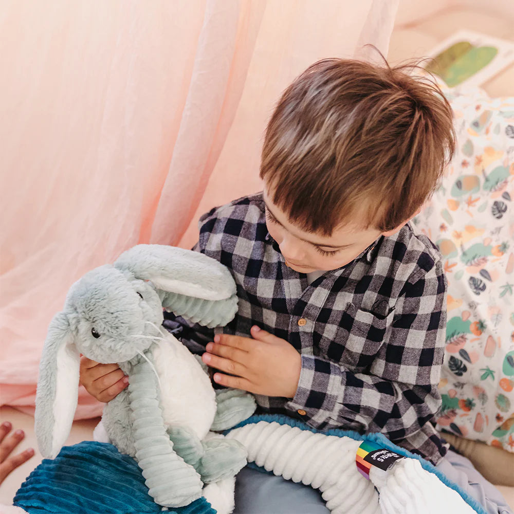 Les Ptipotos Plush - Mintunvihreä Pupu Pehmolelu