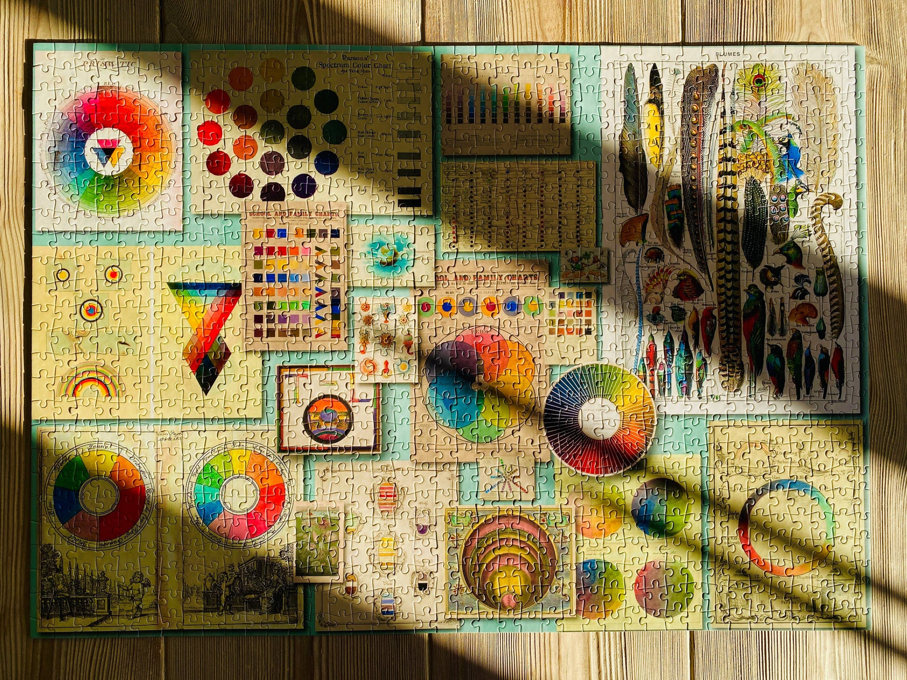 Penny Puzzles Chromatic Tales 1000 Palan Palapeli